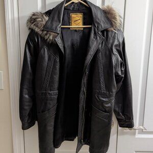 Edwards Women's Black Leather Jacket